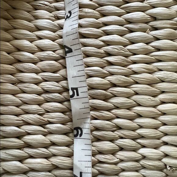 Genuine Sonoma Jeans Co. Woven Straw Purse w/ Floral Cloth Lining & Beach Scene - Picture 9 of 9